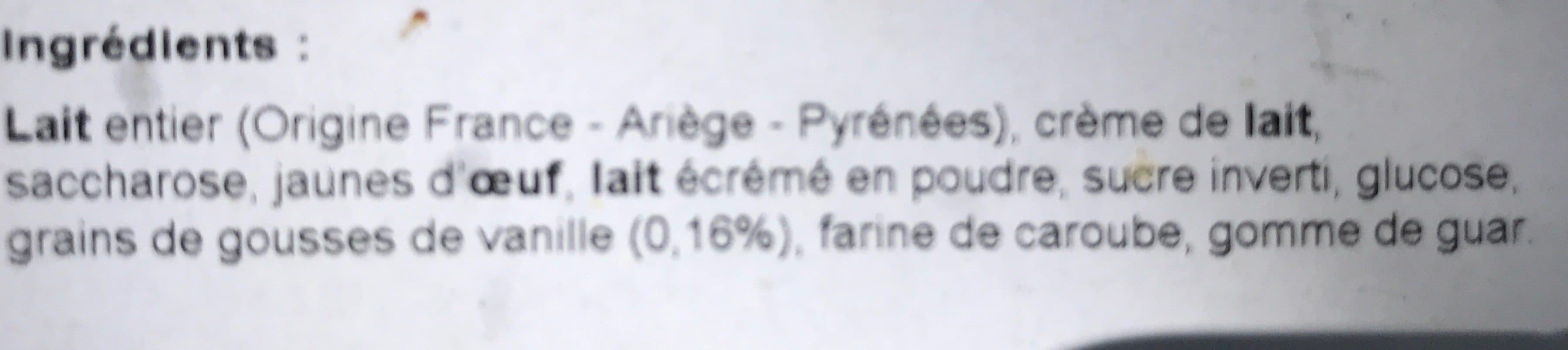 PHILIPPE FAUR Philippe faur Crème glacée vanille bourbon Le bac de 750 packshot