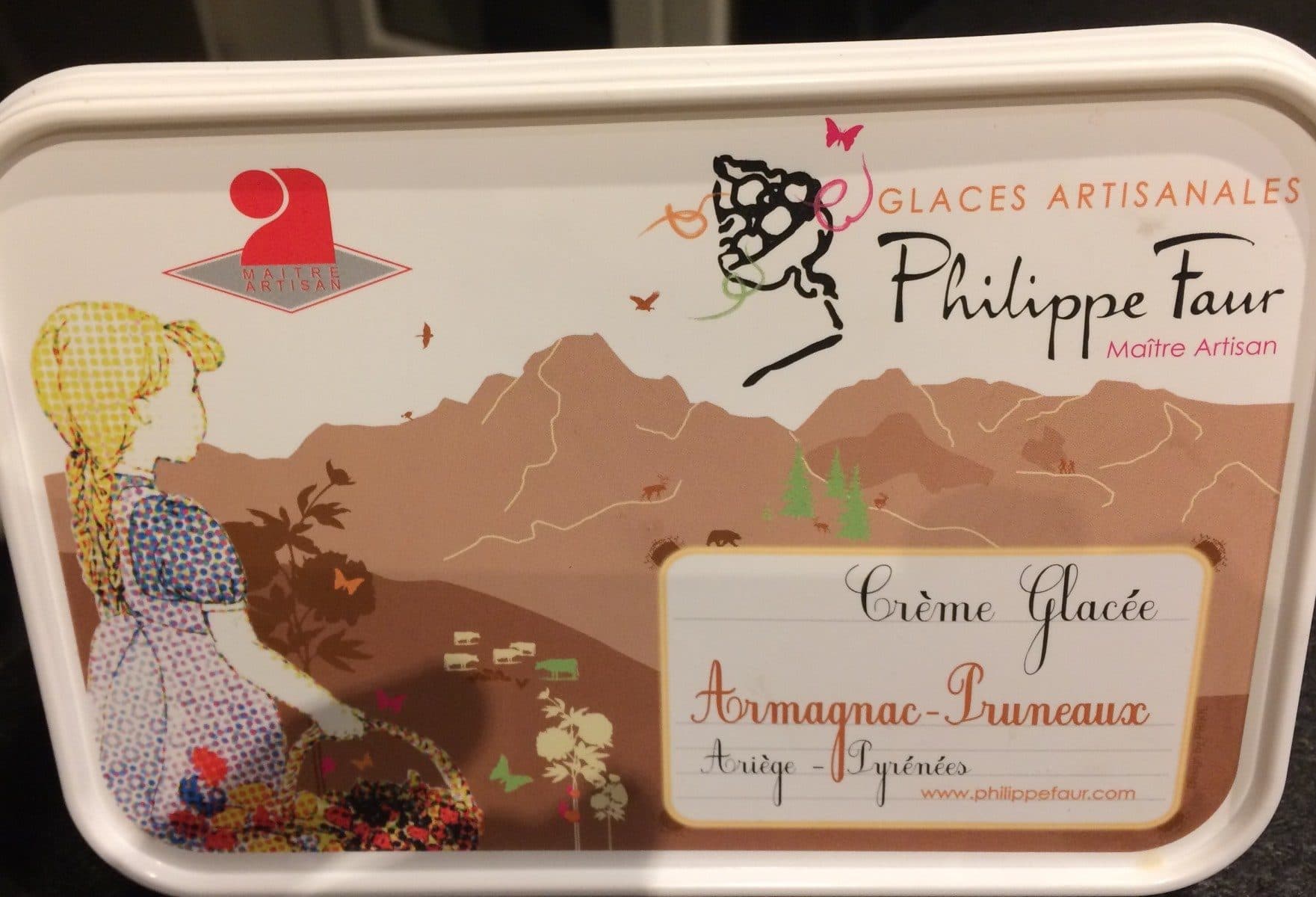 Philippe Faur Creme glacee Armagnac-Pruneaux packshot