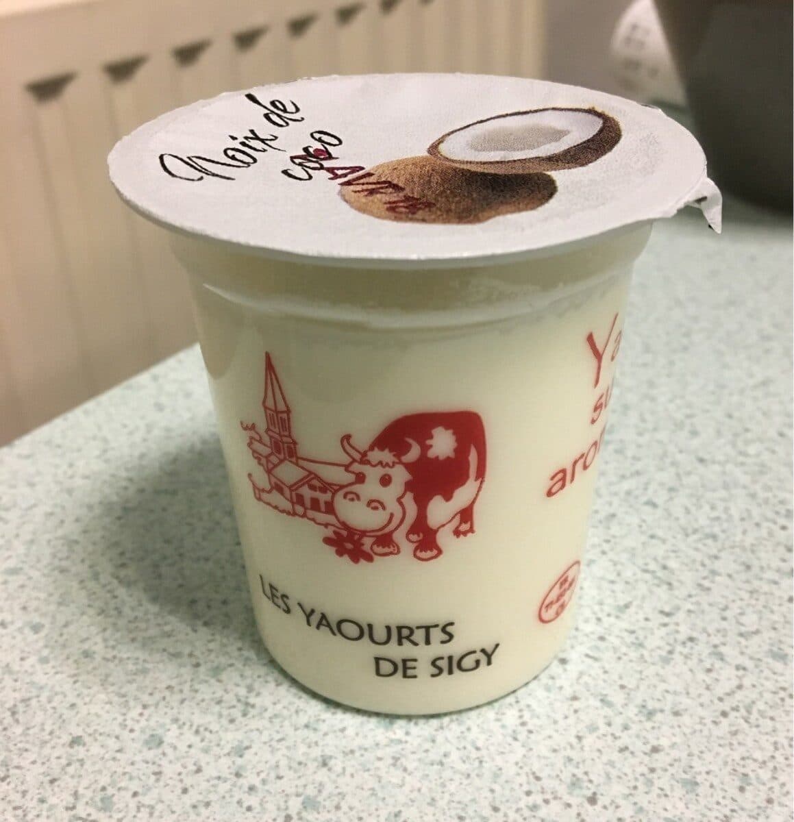 LES YAOURTS DE SIGY Yaourt sucré aromatisé packshot