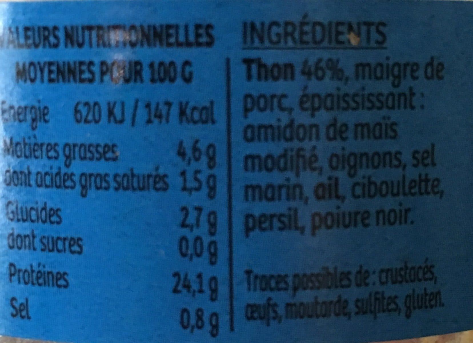 conserverie de l’ile d’yeu Rillettes de Thon packshot