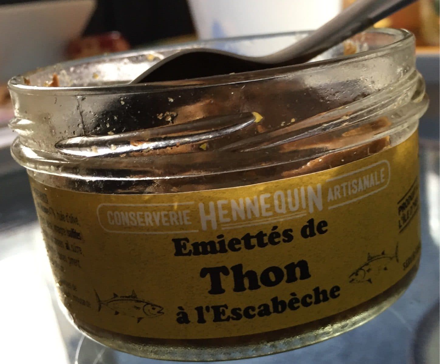 Hennequin Emiétté de thon à l'escabèche , 140g packshot