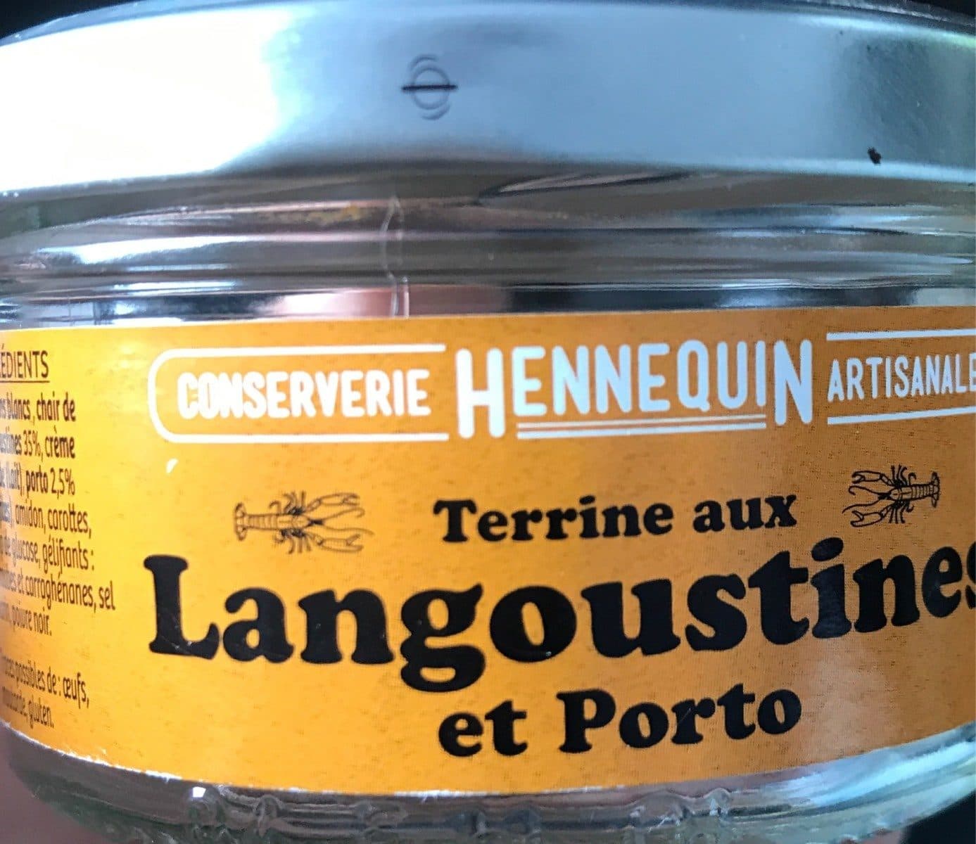 Hennequin Terrine aux langoustines et porto packshot