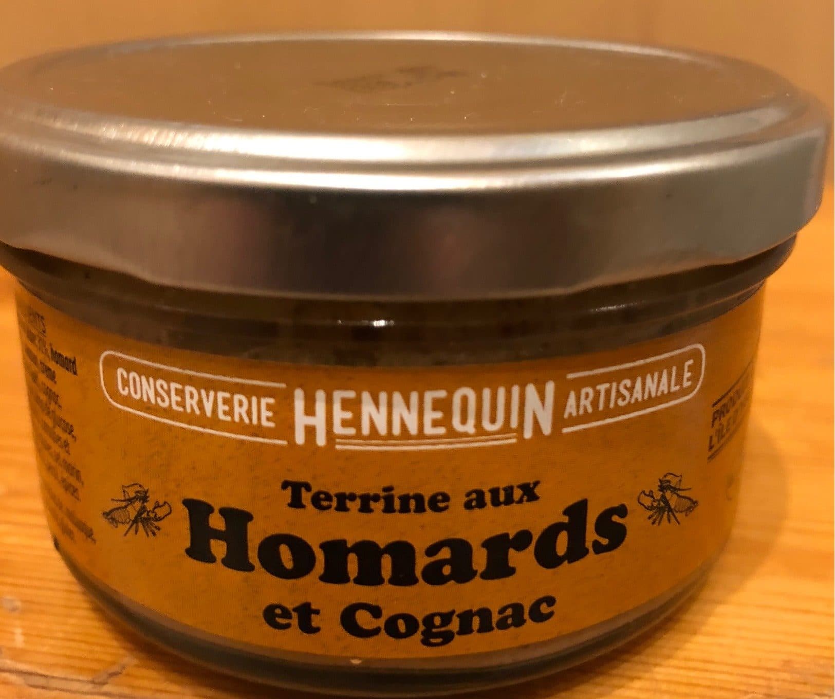 Hennequin Terrine aux homards et cognac packshot
