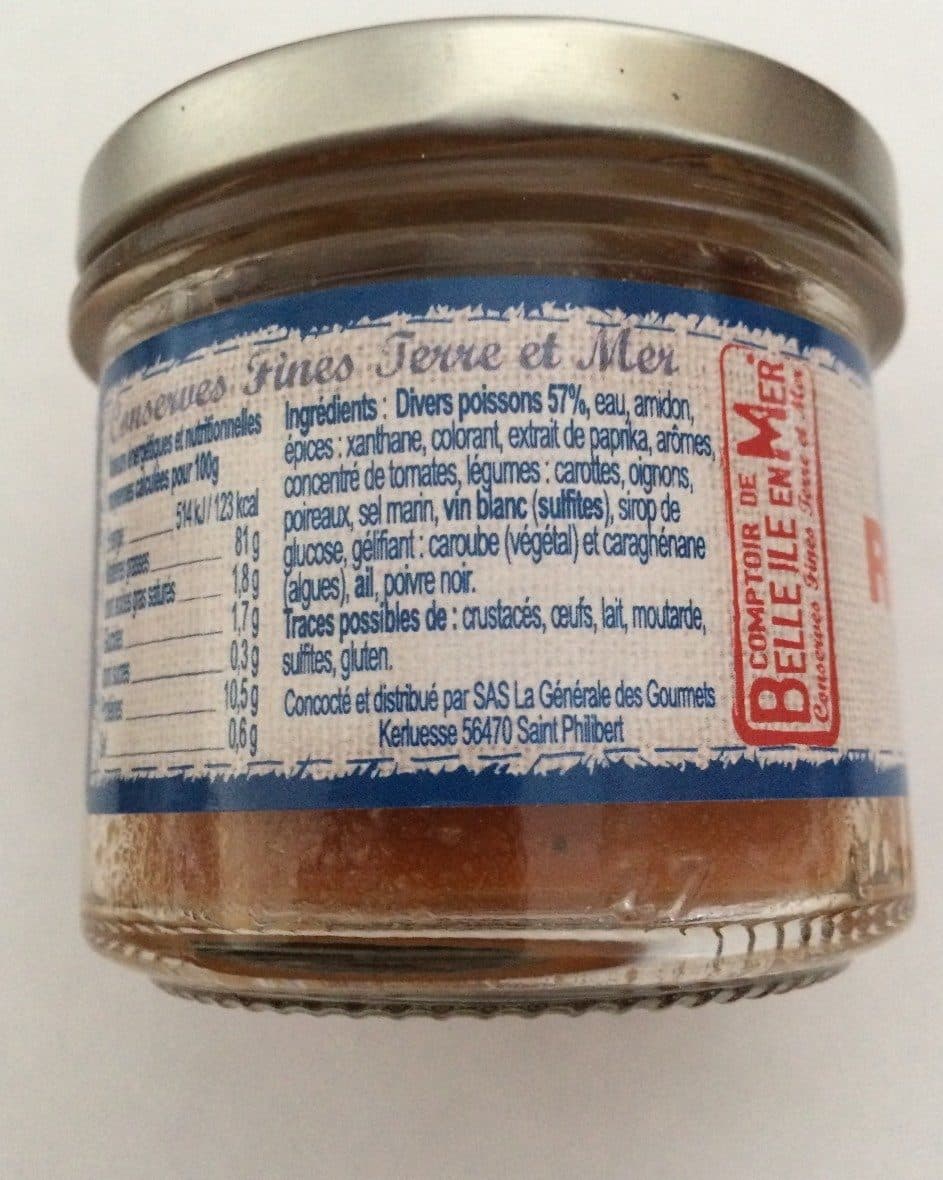 Open Food Facts Rouille packshot