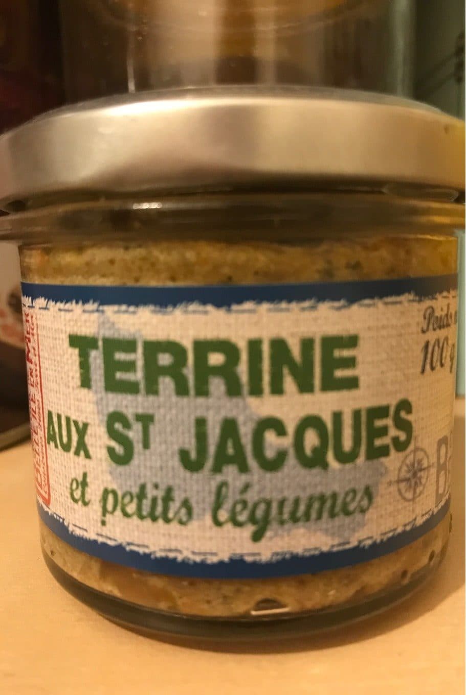Comptoir de Belle Île en Mer Terrine de Saint Jacques aux petits légumes packshot