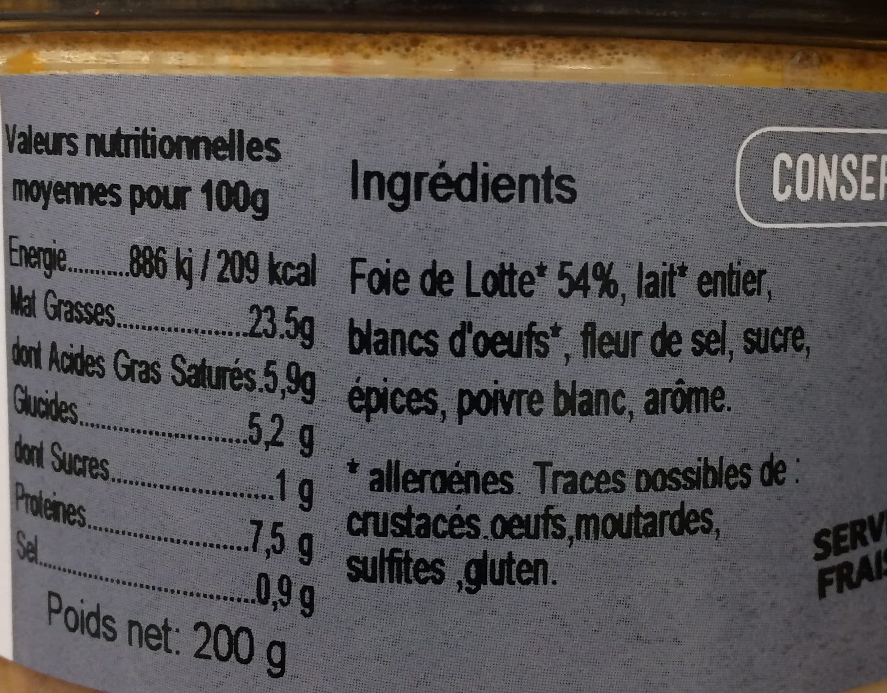Hennequin Foie de lotte packshot