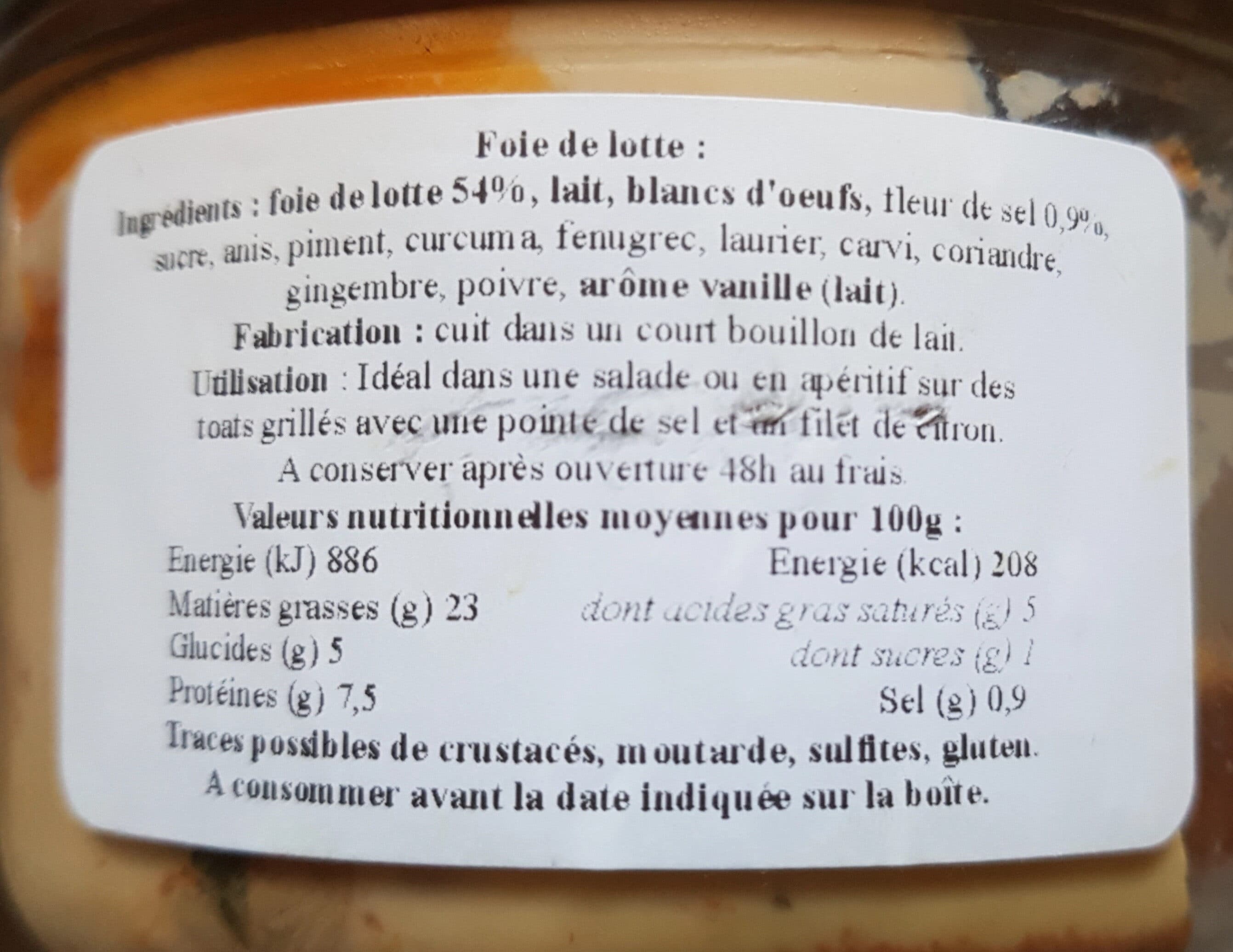 Hennequin Foie de lotte packshot
