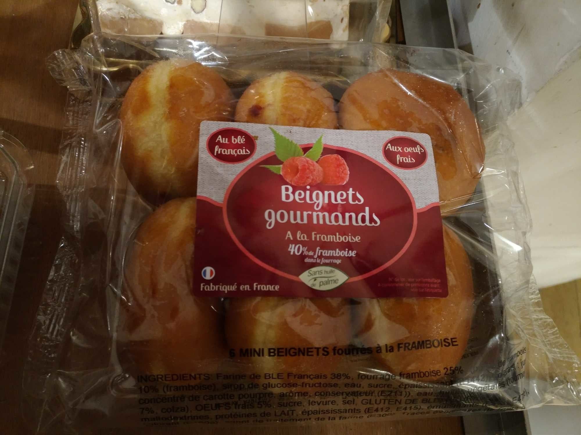 Mono Mulhouse 6 Mini Beignets Fourrés à la Framboise. packshot