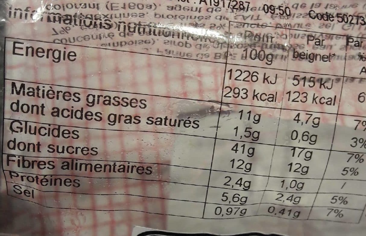 Mono Mulhouse 6 Mini Beignets Fourrés à la Framboise. packshot