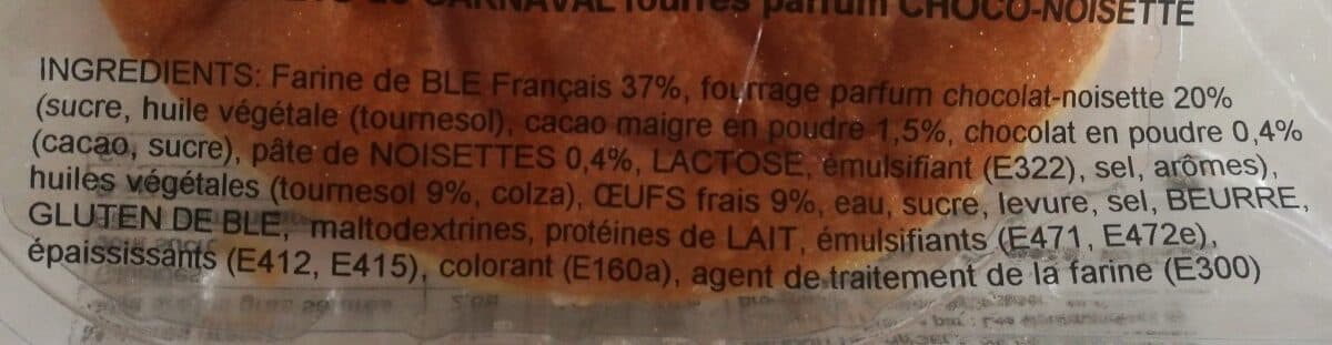 Open Food Facts Beignets de carnaval packshot