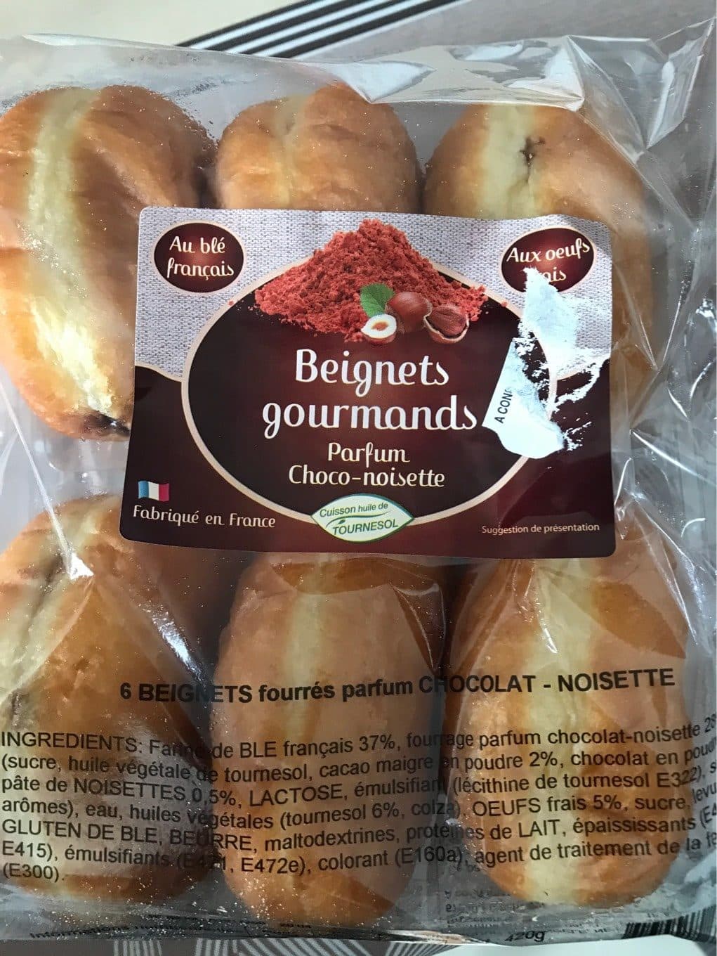 Sans marque Beignet Choco-Noisette packshot