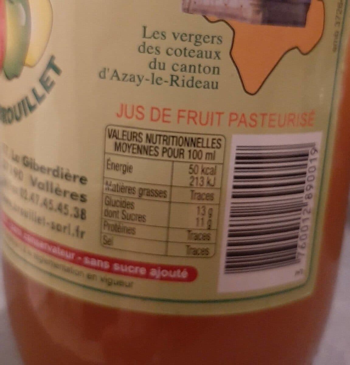 Open Food Facts Pur jus de pommes traditionnel packshot