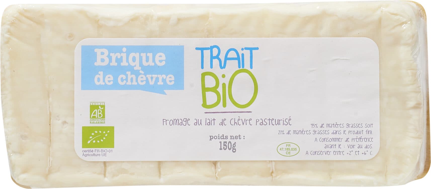 Trait Brique de chèvre packshot