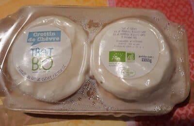Trait Bio Crottin de chèvre packshot