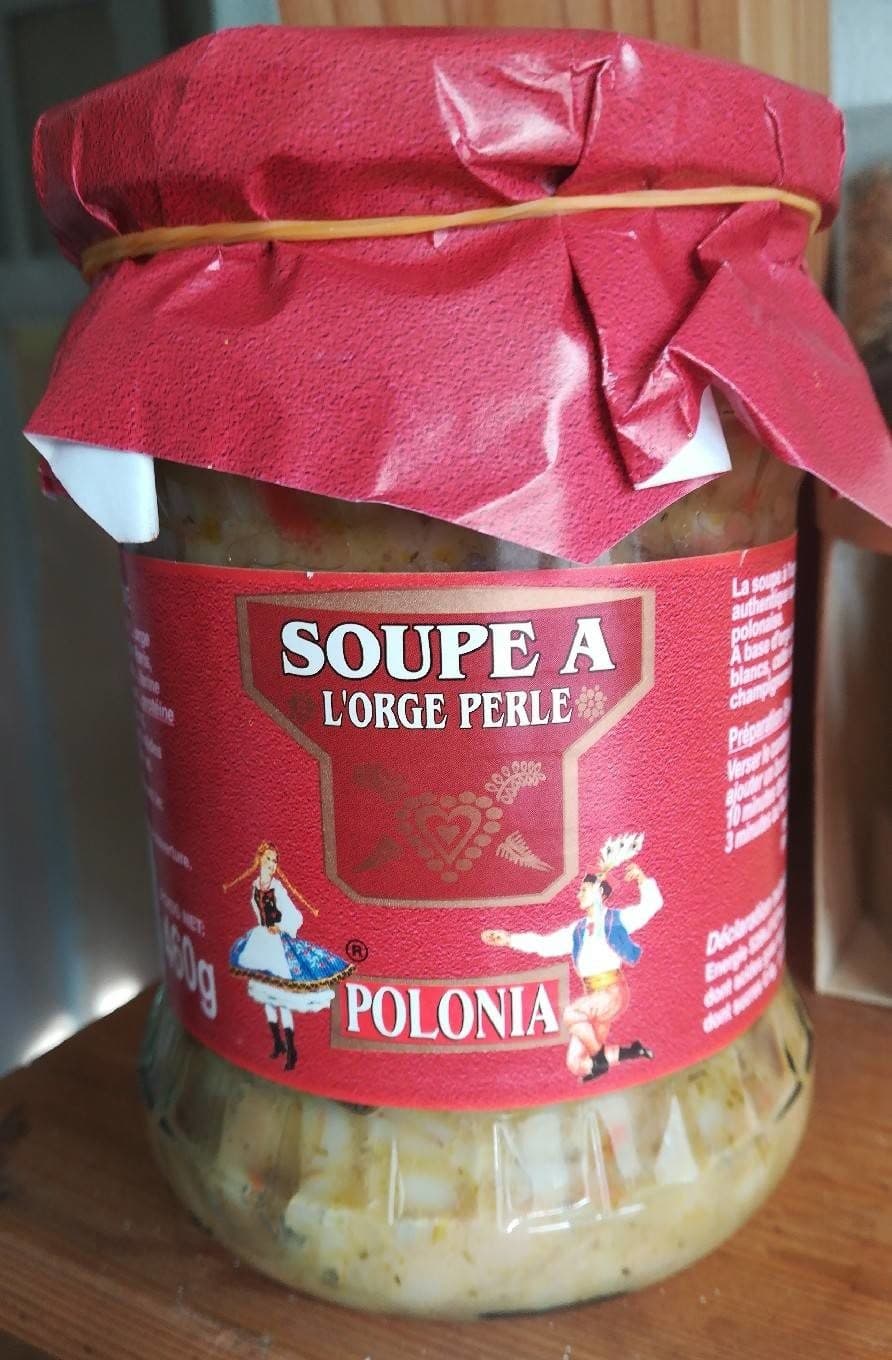 Polonia Soupe à l'orge perlé packshot