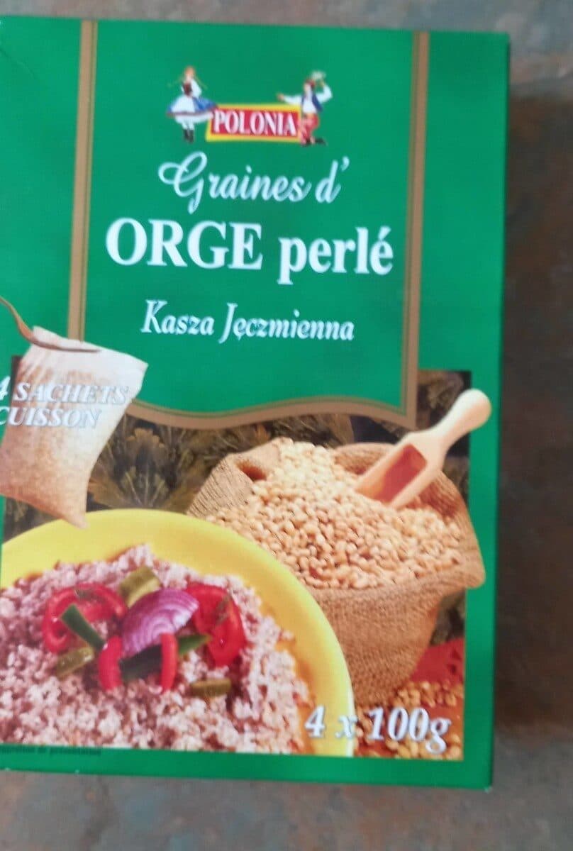 Polonia Graine d'orge perlé packshot