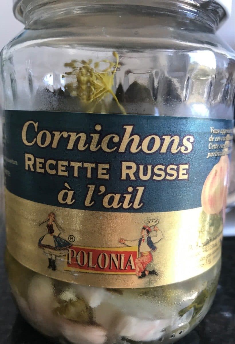 Polonia CORNICHON RECETTE RUSSE A L'AIL packshot