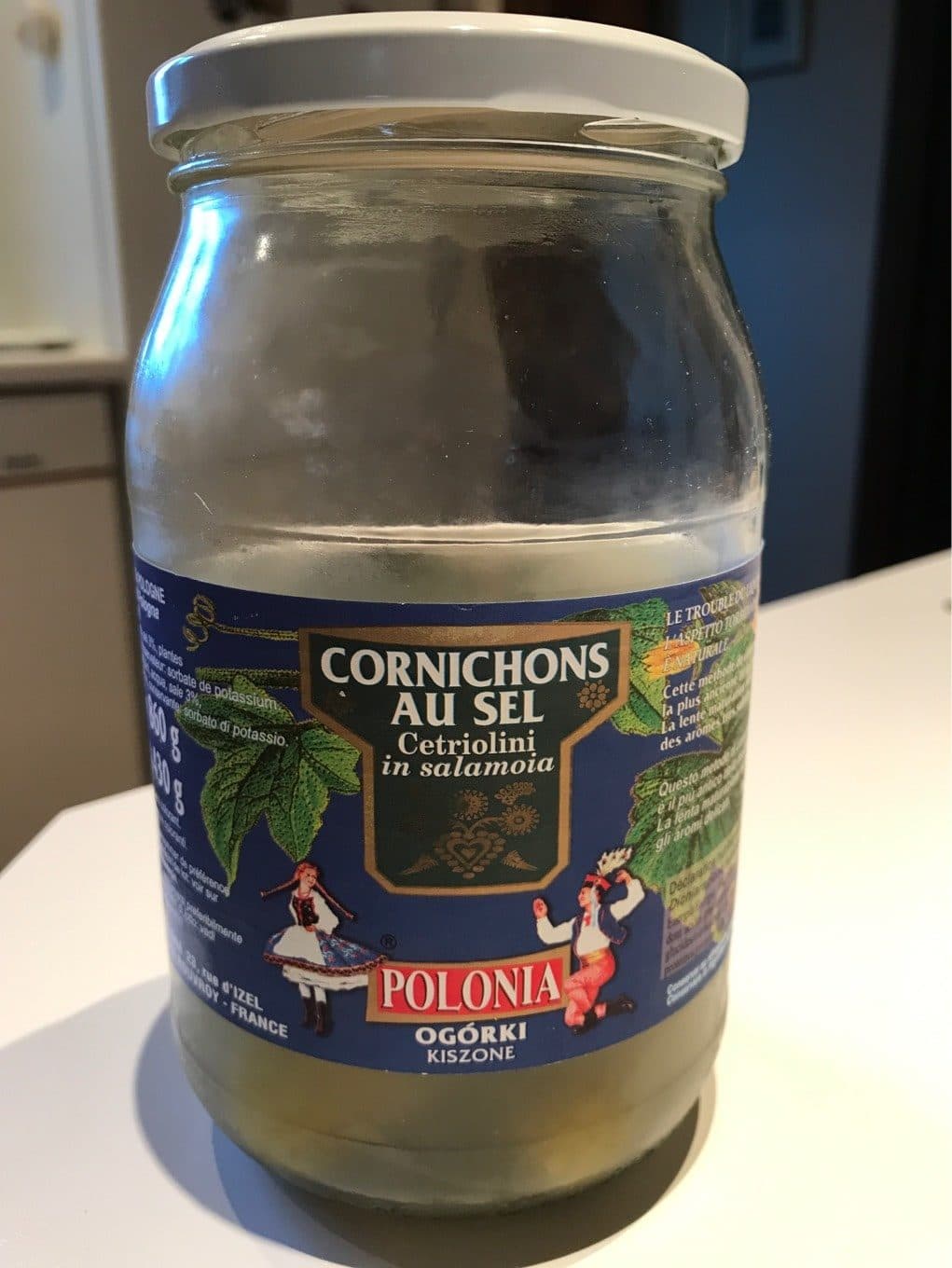 Polonia Cornichons au sel packshot