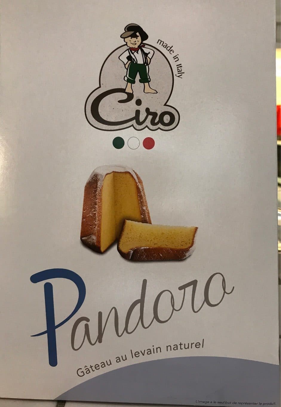 Ciro Pandora (gateau au levain naturel) packshot