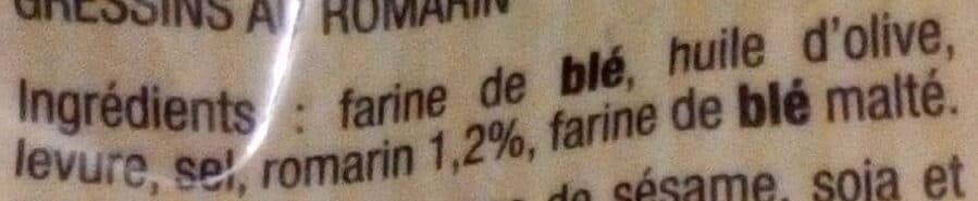 Ciro I Grissini - les Artisanaux - romarin packshot