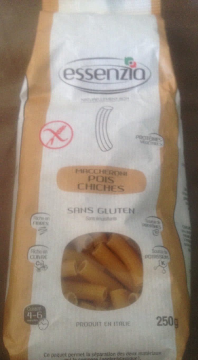 Essenzia Maccheroni pois chiches packshot