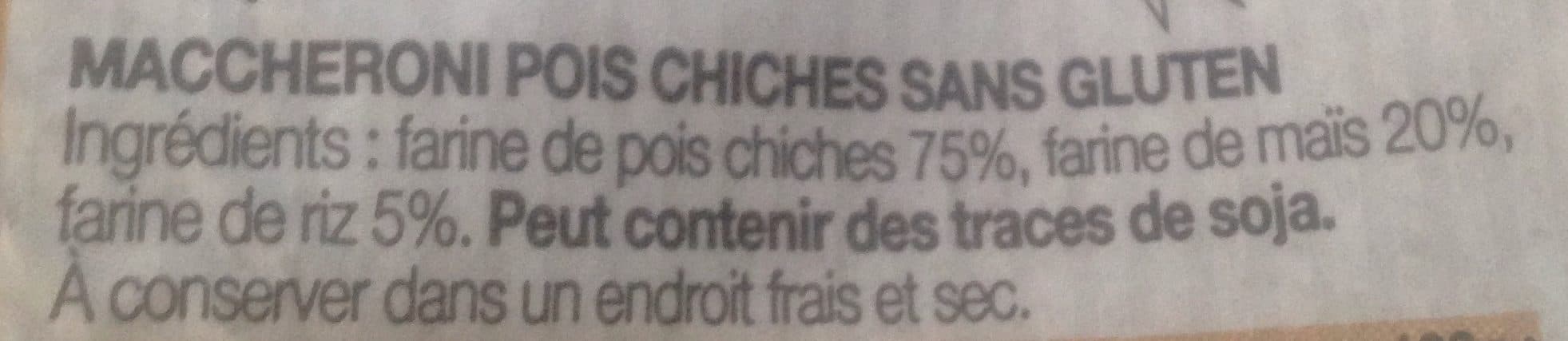 Essenzia Maccheroni pois chiches packshot