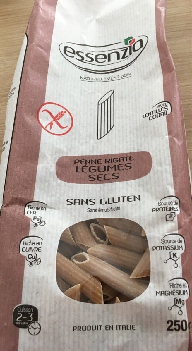 Open Food Facts Pates rigate legumes secs packshot