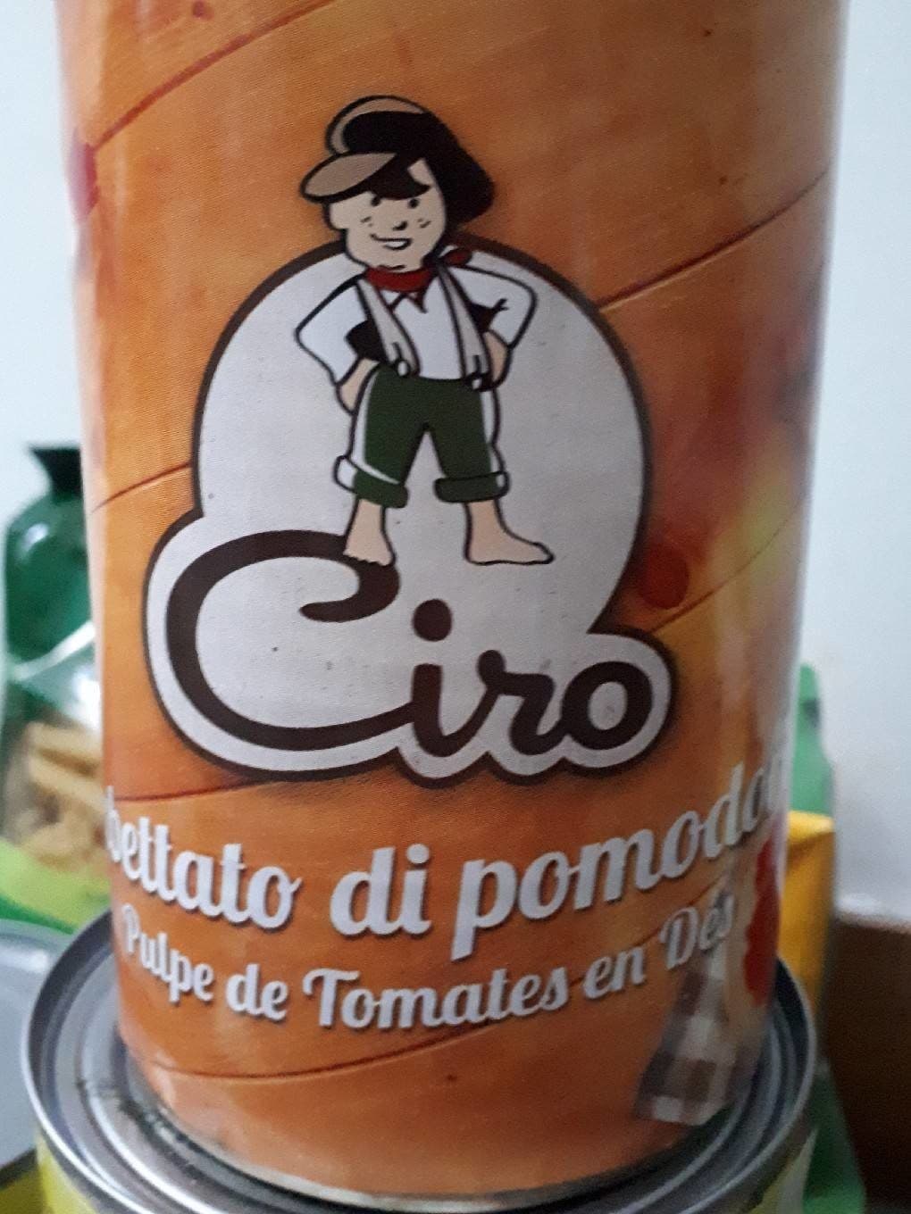 Ciro Pulpe de tomates en dés packshot