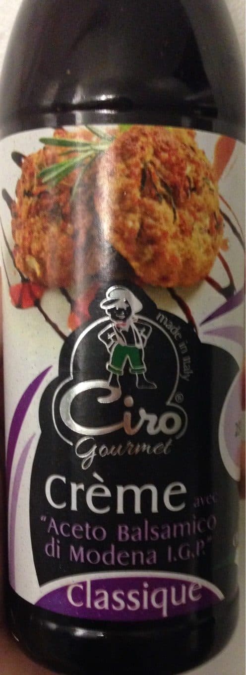 Ciro Gourmet Creme de balsamique classique packshot