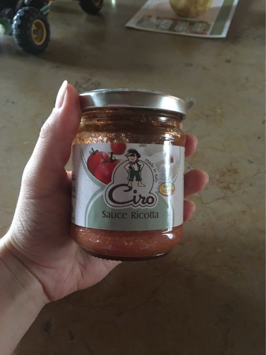 Ciro Coro sauce ricota packshot