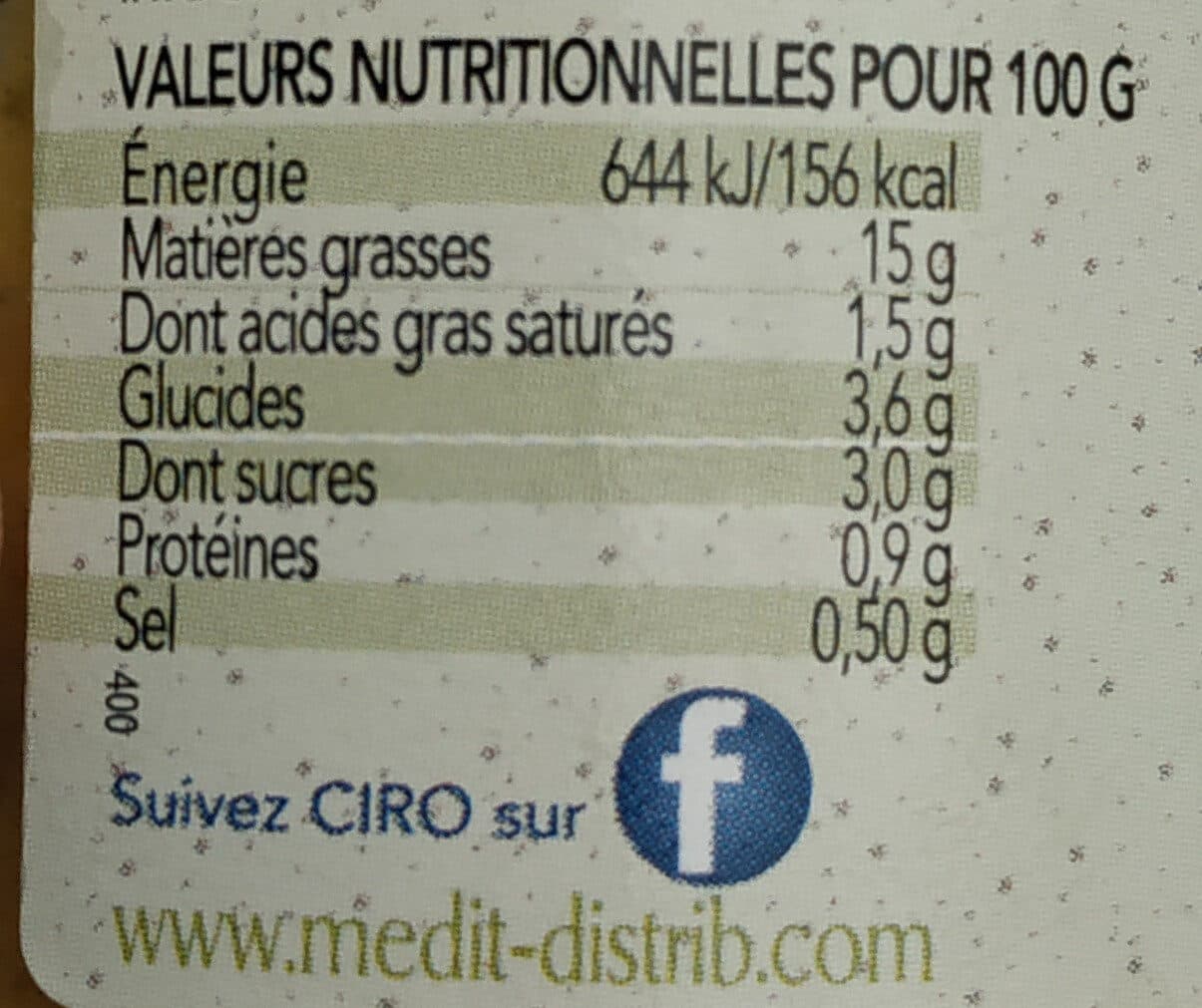 Ciro Bruschetta confit de legumes packshot