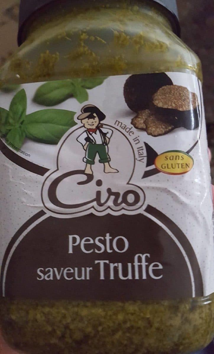 Ciro Pesto saveur Truffe packshot
