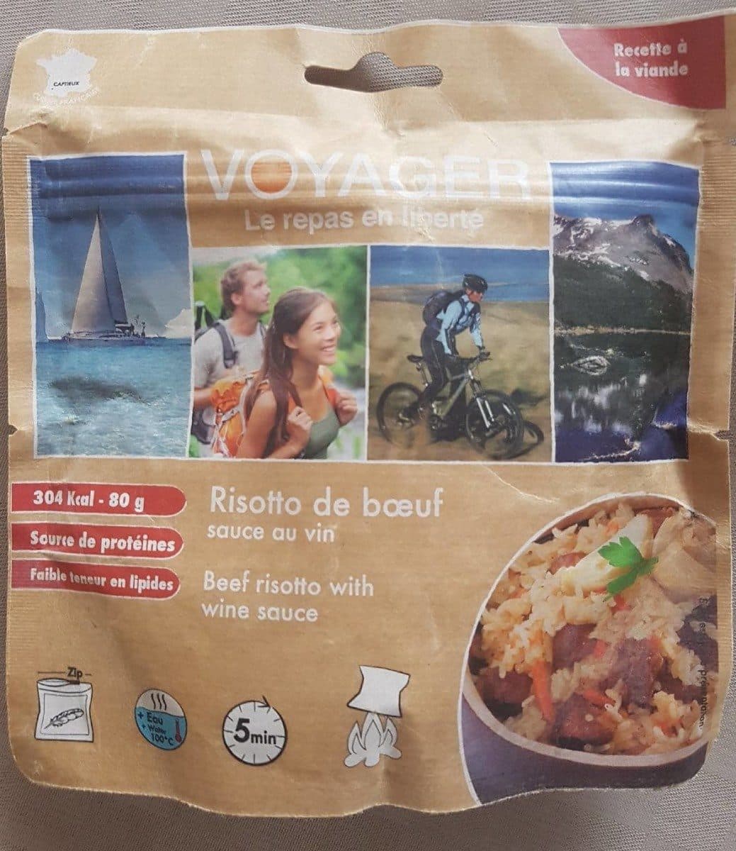 Voyager Risotto de boeuf sauce au vin packshot
