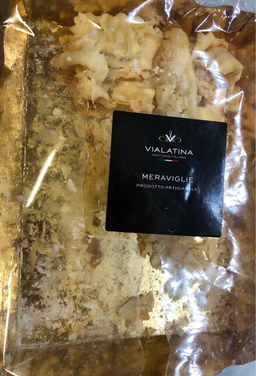 Vialatina Merveilles Via Latin . Bugnes packshot