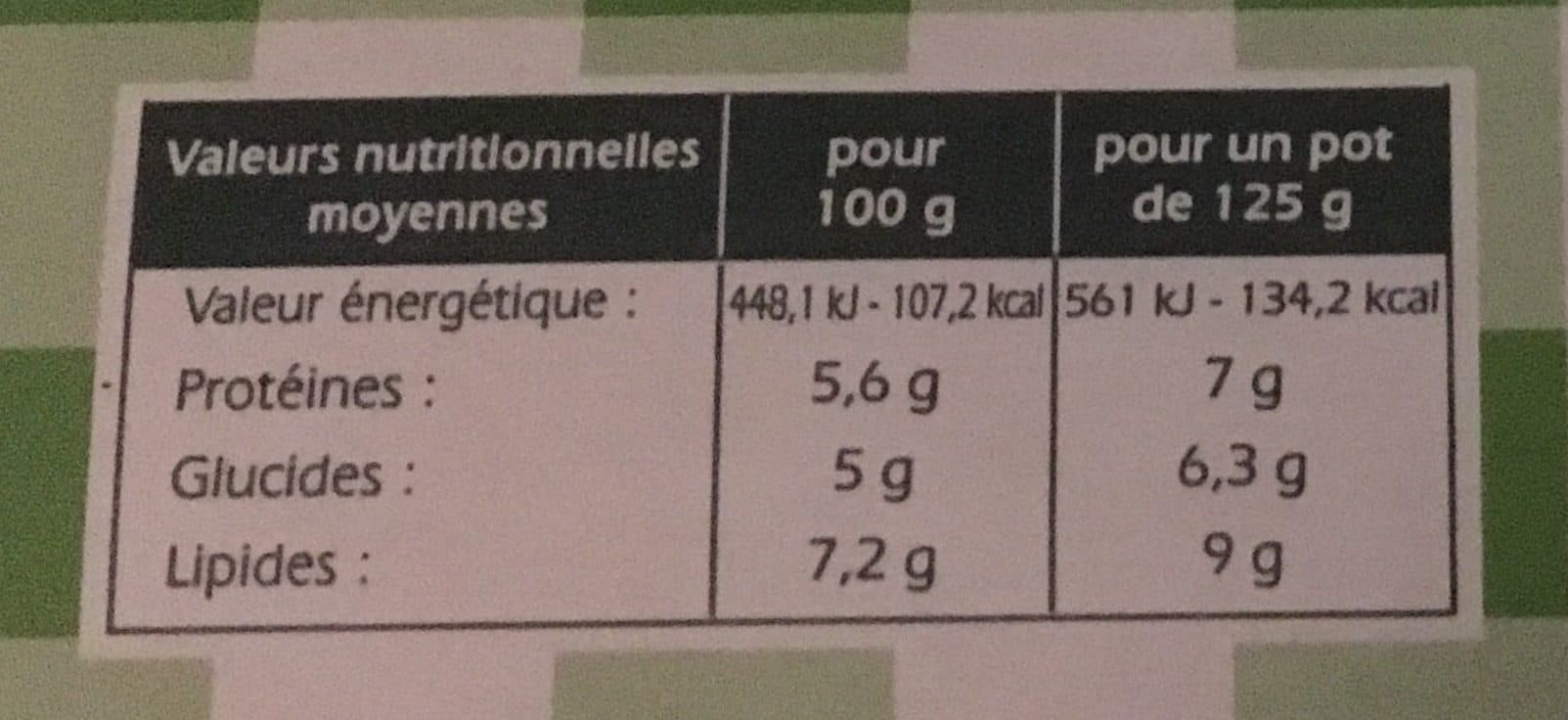 Société Laitière de Vichy Yaourt au lait entier nature brebis packshot