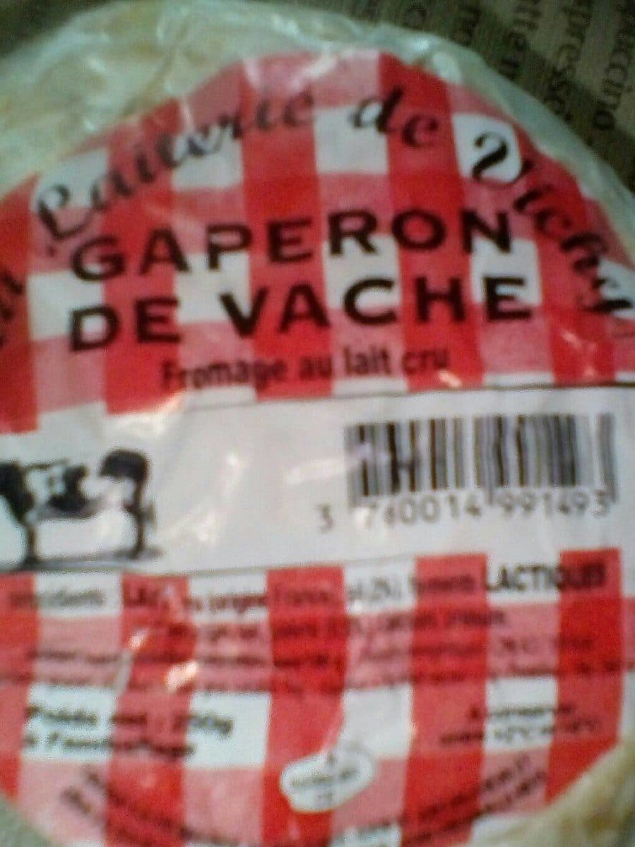 Open Food Facts Gaperon de vache packshot