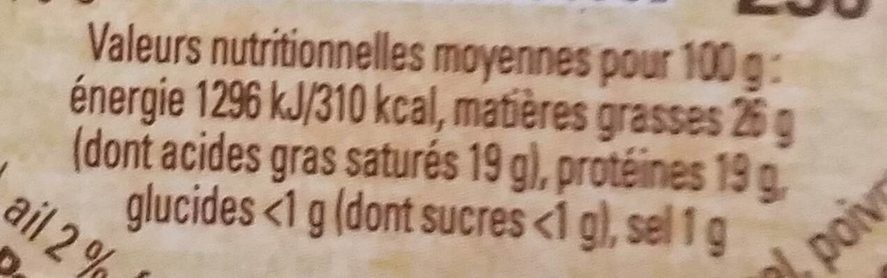 Open Food Facts Gaperon de vache packshot