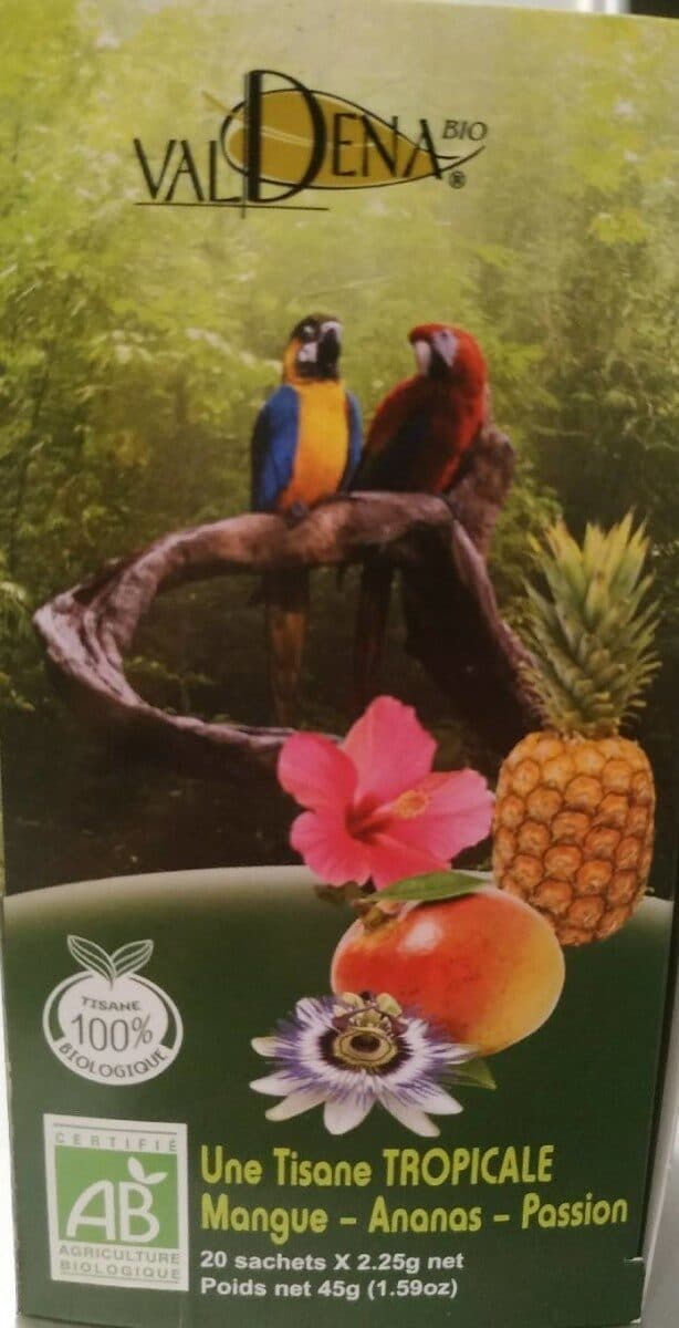 Valdena Une Tisane Tropicale Mangue/Ananas/Passion packshot