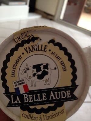 La Belle Aude Crème glacée vanille packshot