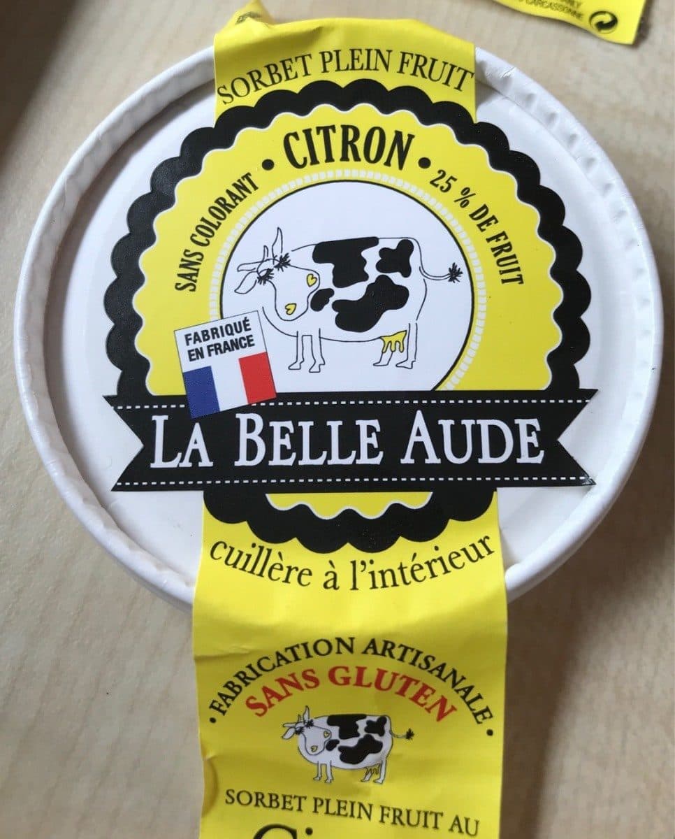 La Belle Aude Sorbet Citron packshot