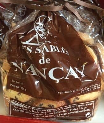 Les Sablés de Nançay Sablés pur beurre packshot