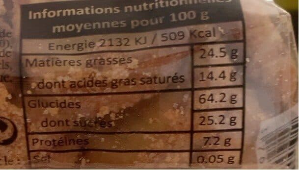 Open Food Facts Les Sablés de Nancay aux noisettes packshot