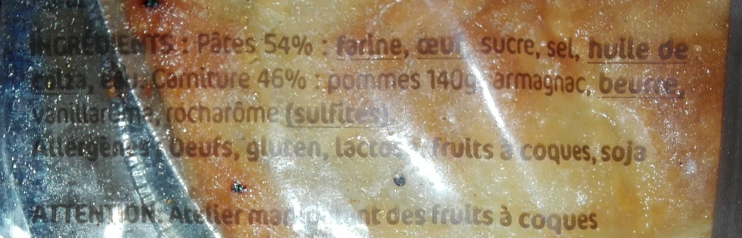 La marguèze Tourtière Landaise Pommes packshot
