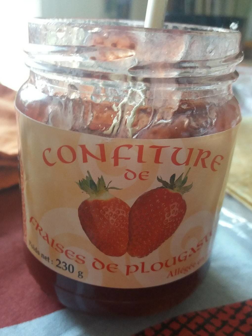 Mme Rolland Confiture de fraises de plougastel packshot