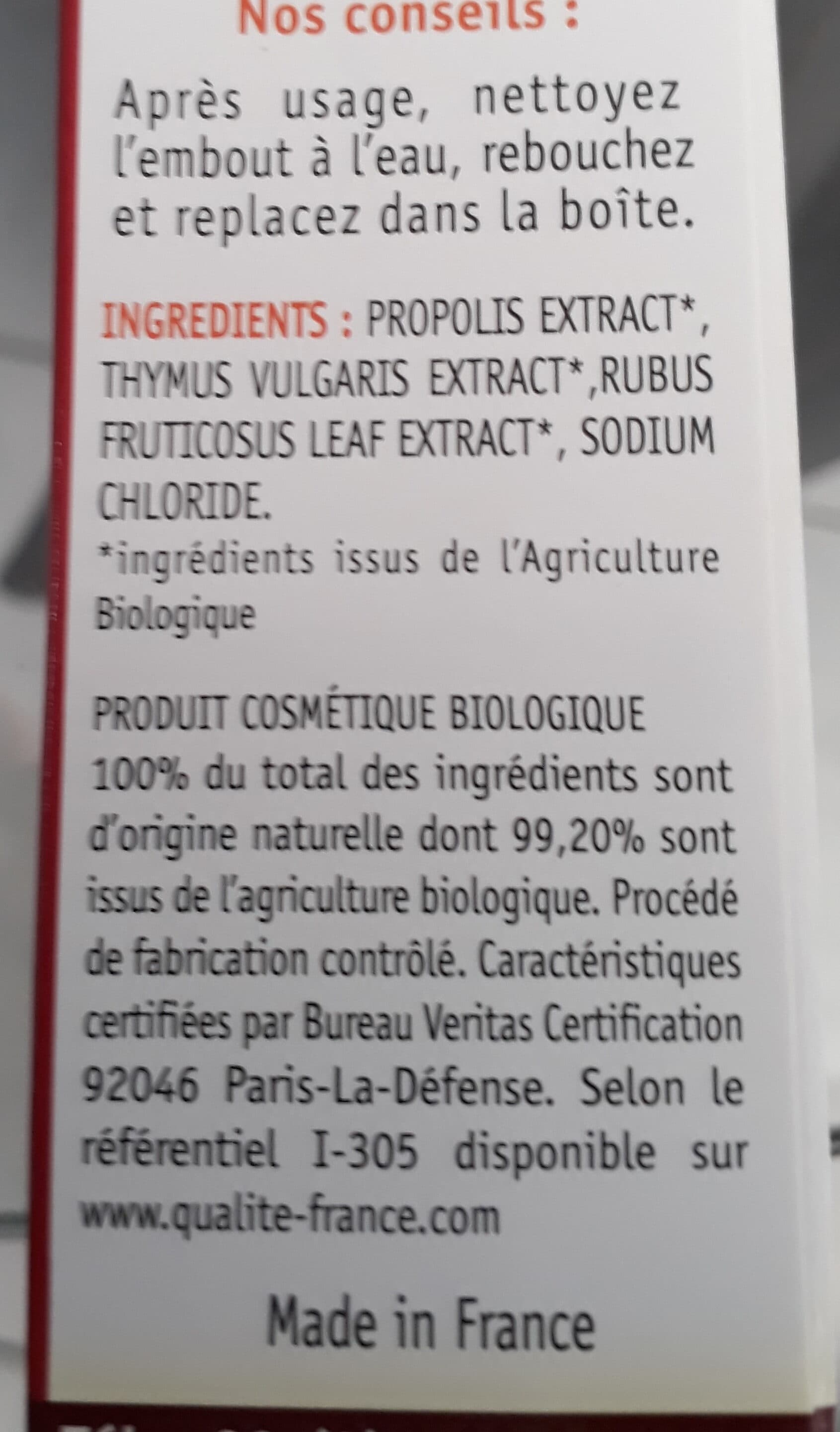 Ballot-Flurin Spray Nasal Des Pyrénées Bio - 15 ML packshot