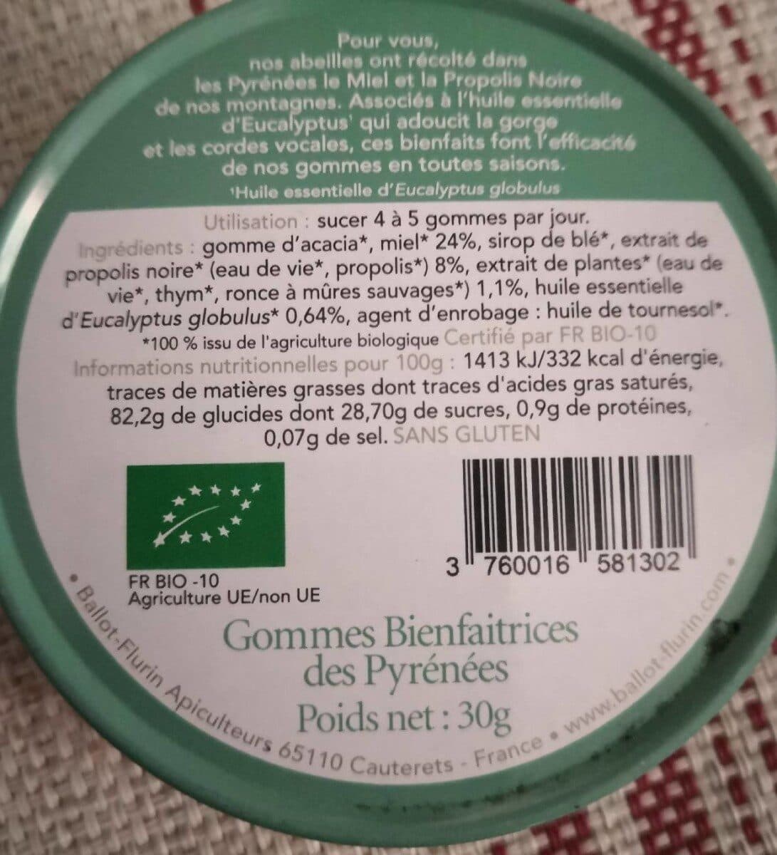 Ballot-Flurin Gommes Bienfaitrices des Pyrénées packshot