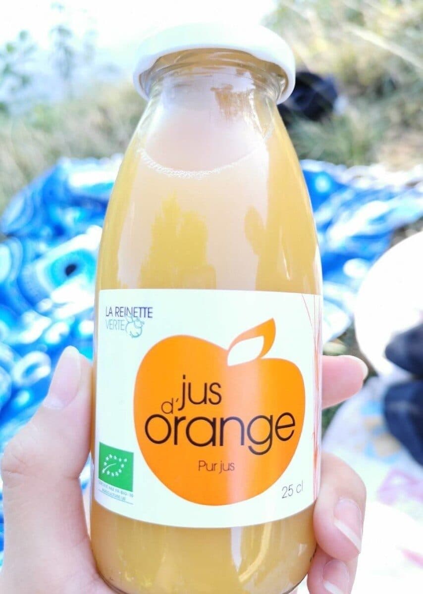 La Reinette Verte Jus d'orange pur jus packshot
