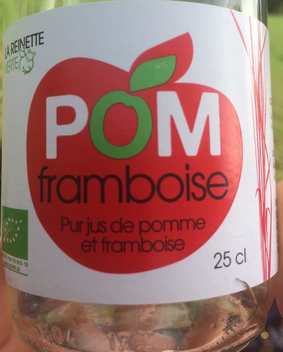 La Reinette Verte Pom Framboise packshot