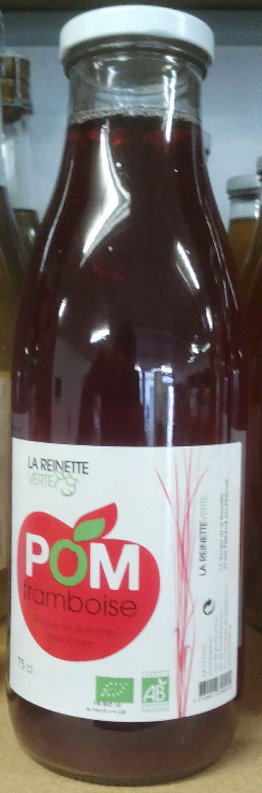 La Reinette Verte Pom framboise packshot