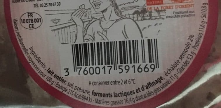 Ferme du Champ Roy Le Champ-sur-Barse Échalote packshot